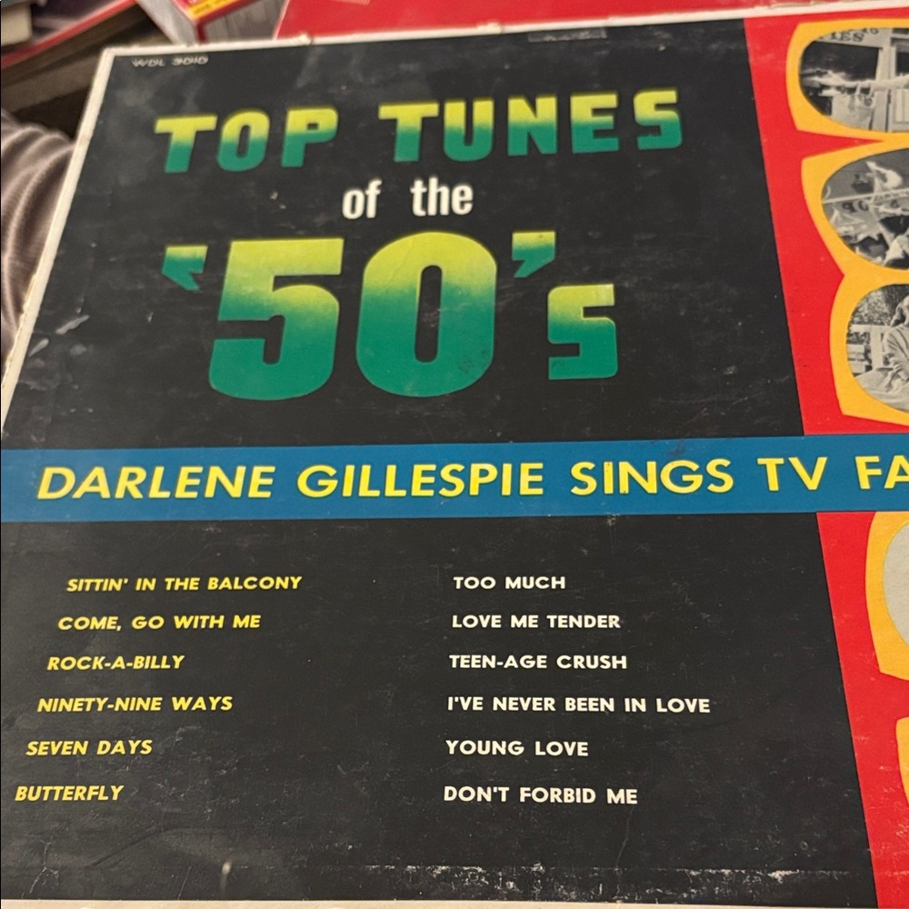 Top Tunes of the '50s Vinyl Record